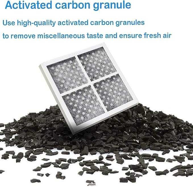 𝙐𝙥𝙜𝙧𝙖𝙙𝙚𝙙 Refrigerator Air Filter Replacement for LG LT120F Kenmore Elite 469918 Replace with LT120F LFX31925ST LFX31925SW LFX31925SB LFX25991ST LFX31945ST LFX329345ST LFX33975ST(Pack of 2)