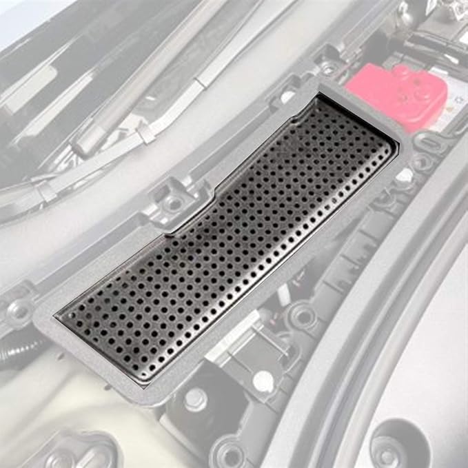 Model 3 Air Intake Filter Grille Cover Air Flow Vent Protection Frame Cover Anti-blocking Air Inlet Grill Cover for 2021 2022 2023 2024 2025 Tesla Model 3 Accessories
