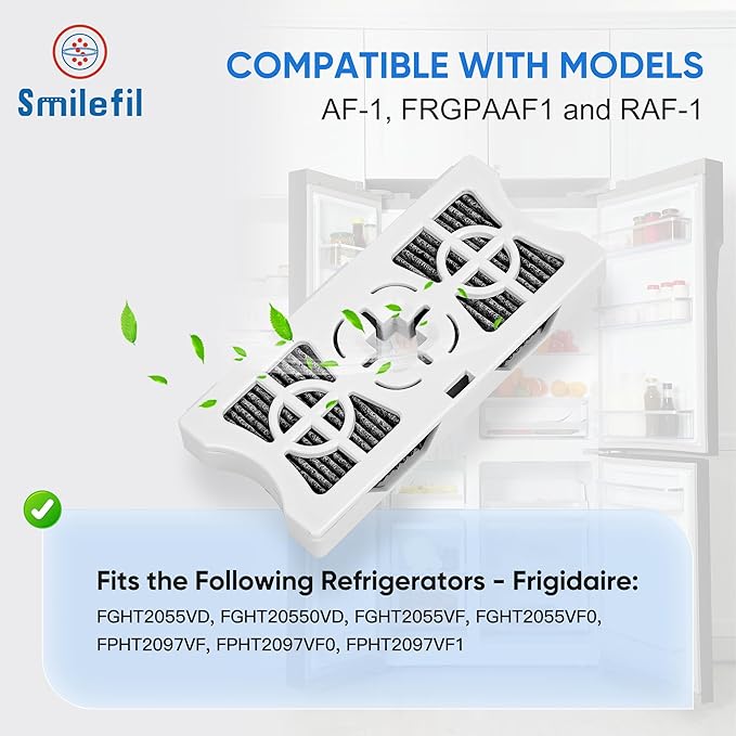 Smilefil Replacement Refrigerator Air Filter