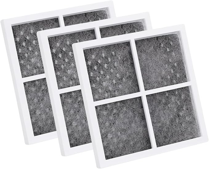 NISPIRA Refrigerator Air Filter Compatible with LG LT120F ADQ73214404, 3 Packs