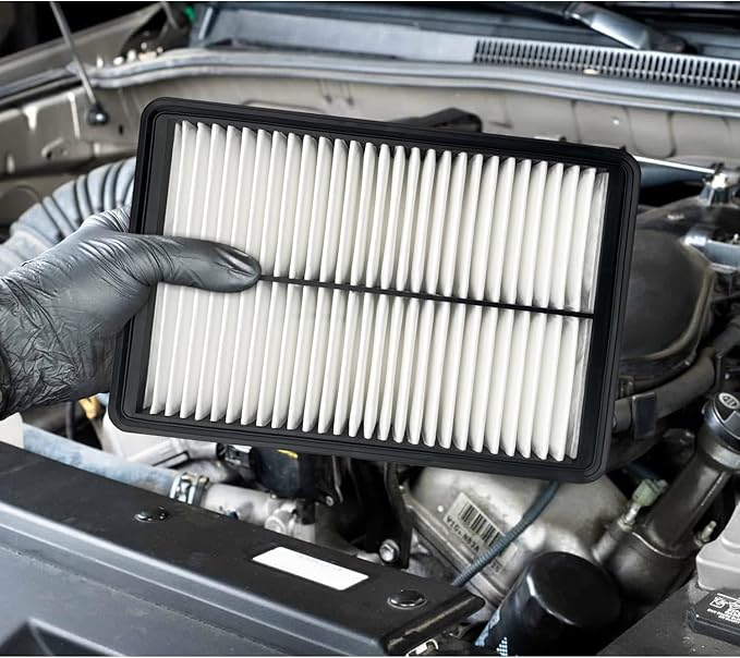 Engine Air Filter NAPE07 Fits for 2014-2018 Mazda 3, 2012-2018 3 Sport, 2014-2021 Mazda 6, 2013-2023 CX-5, PE07-13-3A0,PE07-13-3A0A,PE07-13-3A0A, CA11259