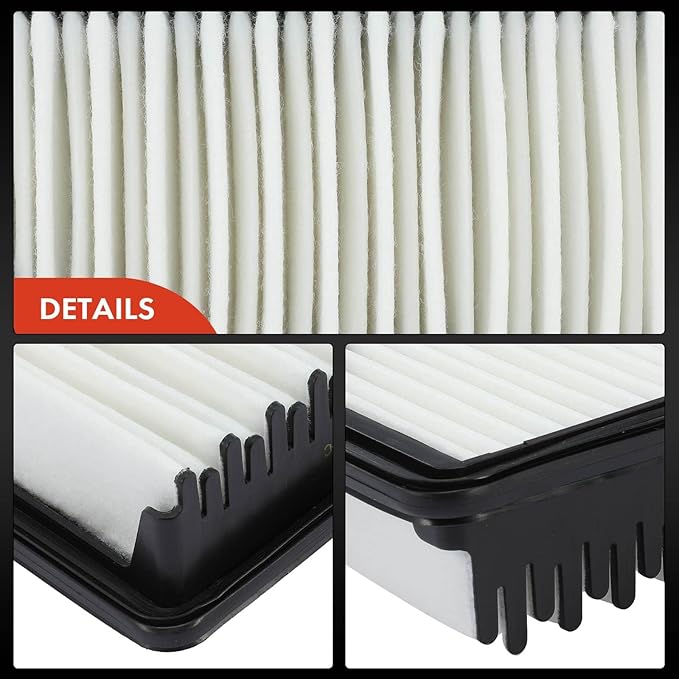 A-Premium Engine Air Filter Compatible with Hyundai Accent 2012-2017, Compatible with Veloster 2012-2017 & Kia Rio 2012-2017, Soul 2012-2019, Rigid Panel, Replace# 281131R100