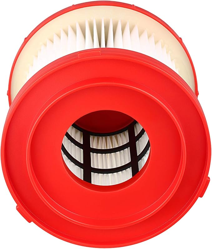 2 Pack Wet Dry Vacuum HEPA Filter Replacement 49-90-1900 Compatible with Milwaukee Cordless Vacuum - for Milwaukee Cordless M18 0780-20 0880-20