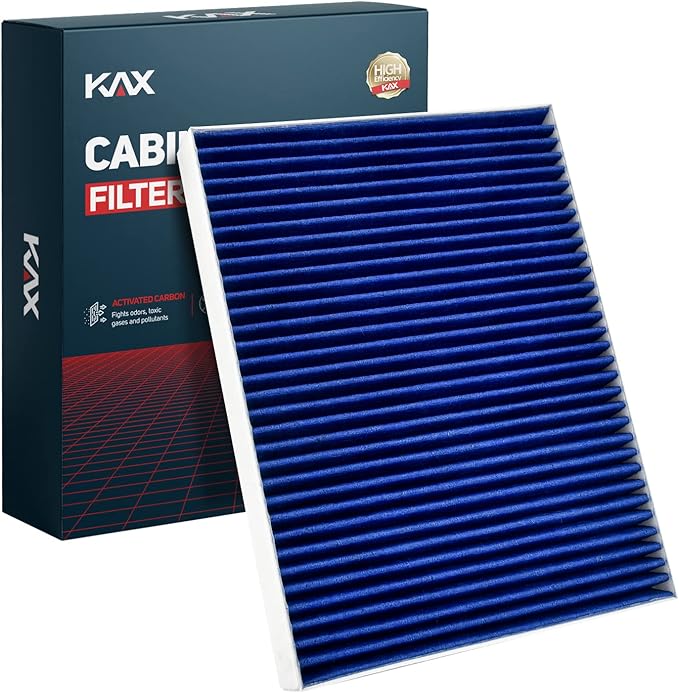 KAX Premium Cabin Air Filter with Dual Active Carbon, CF12161 Replacement for Kia Sorento 2016 2017 2018 2019 2020, Strong Adsorption Passenger Compartment Air Filter