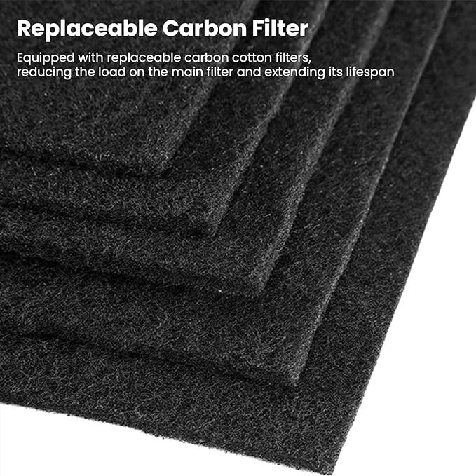 115115 Air Purifier Replacement Filter Compatible with Winix Plasmawave C535 5300 5300-2 6300 6300-2 P300 AM90 C909 9800 Air Purifier, 2 Pack HEPA Replacement Filter + 4 Pack Activated Carbon Filter