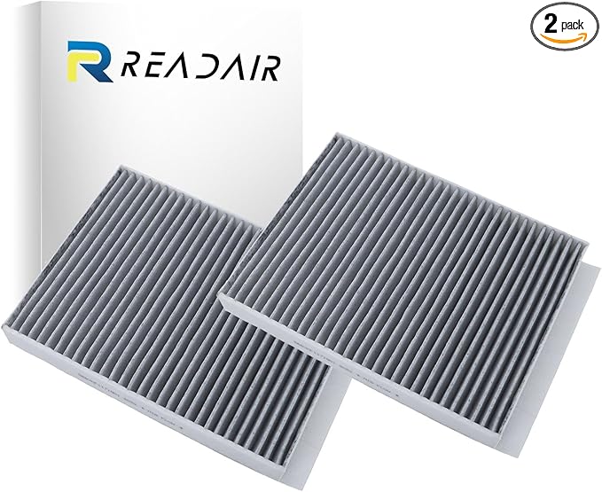 2PCS Cabin Air Filter with Activated Carbon, Compatible With Benz 2015-2024 GLC300,C300,C400,C43 AMG,CLS450,CLS53 AMG,E400,E43 AMG,GL350,GL450,GL63 AMG,GLC300,GLC350E,GLE300D,GLE350D,GLS350D