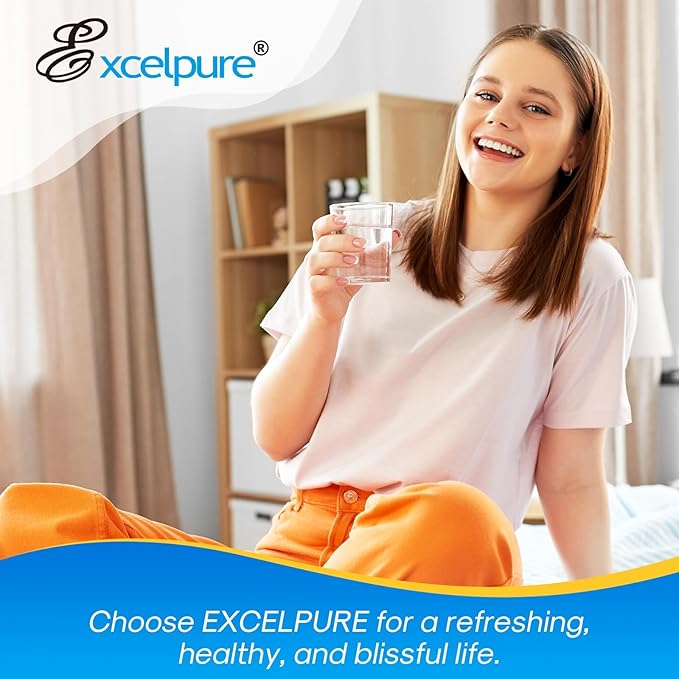 EXCELPURE RWF5800A Replacement for Frigidaire EPTWFU01, Pure Source Ultra II, EWF02, GP006, 4562222, SCWFTCTO, MR022, JO22, TH-01 Refrigerator Water Filter and Pureair Ultra 2 Air Filter, 3 Combo