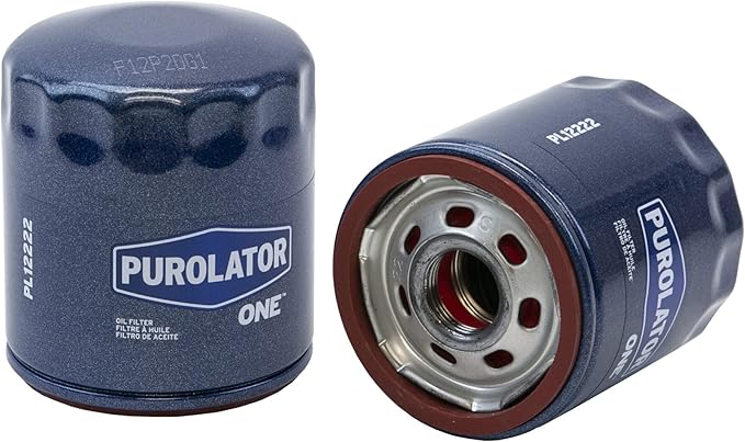 Purolator PL12222 ONE Advanced Engine Protection Spin On Oil Filter Compatible With Ram 1500,Chevrolet Silverado 1500,Silverado 2500 HD, Jeep Compass, Cherokee,Patriot and GMC Sierra 1500(Pack of 12)