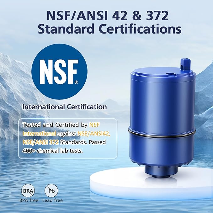 3 Pack Water Filter Replacement Compatible with All PUR®, PUR®PLUS Faucet Filtrat-ion Systems, RF-9999® Faucet Water Filter, High Efficiency Filtration and 18-Month Value, NSF Certified, Blue