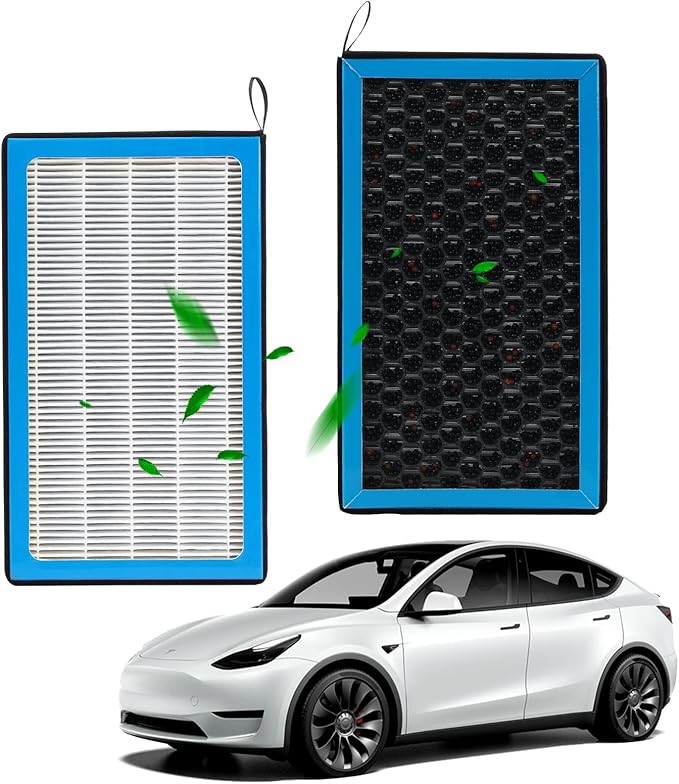 HEPA Cabin Air Filter Replacement CA076-1 Compatible with Tesla Model 3,Model Y 2017 2018 2019 2020 2021 2022