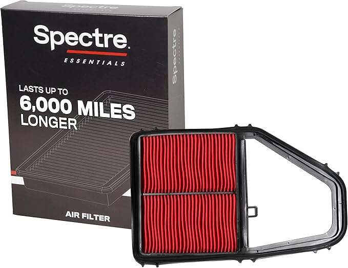 Spectre Essentials Engine Air Filter by K&N: Premium, 50-Percent Longer Life: Fits Select 2001-2005 HONDA/ACURA (Civic, EL), SPA-2192