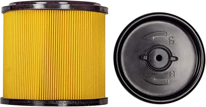 Vacmaster Standard Cartridge Filter & Retainer for Use With 5 to 16 Gallon Wet/Dry Vacs
