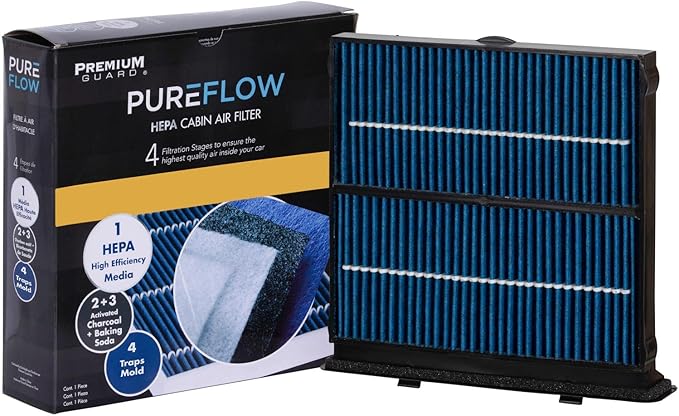 PureFlow HEPA Cabin Air Filter PC99497HX | Fits 2019-2024 Subaru Forester, 2022-2025 WRX