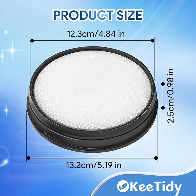 Replacement Vacuum Filters Compatible with Hoover UH70905 UH70400 UH72400 Windtunnel 3 Pro Steerable Pet Bagless Upright Vacuum, Replaces Part # 303903001, 2 Pack