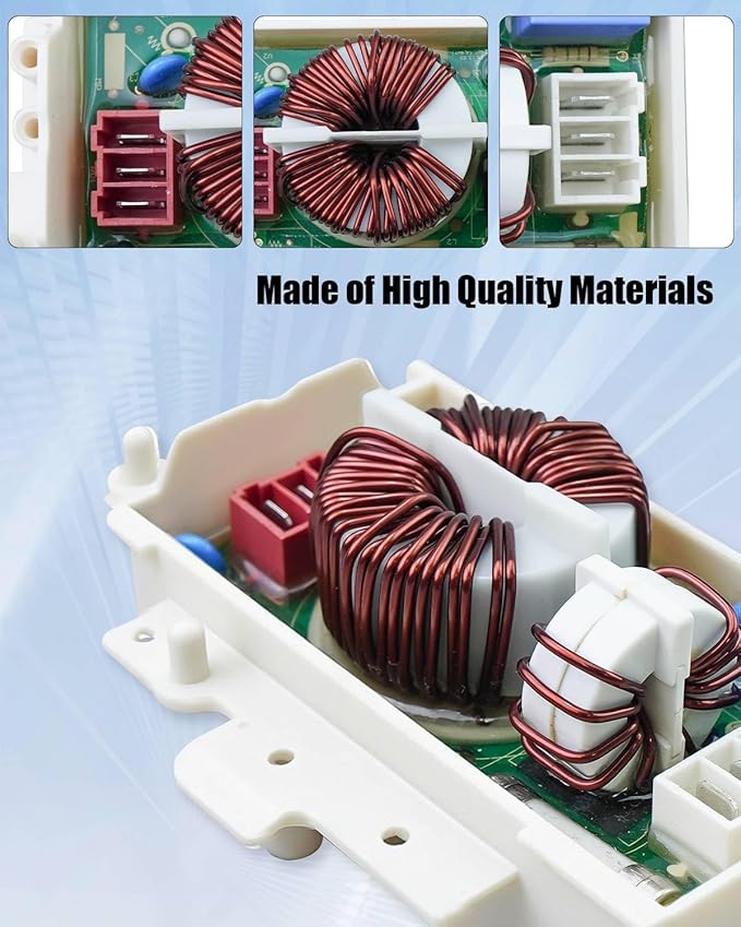 2025 Upgrade 6201EC1006T Noise Filter Assembly Fits for LG Kenmore Dishwasher and Washing Machine, Replaces 6201EC1006AQ 6201EC1006A 6201EC1006E 6201EC1006Q 6201EC1006U 6201EC1006L