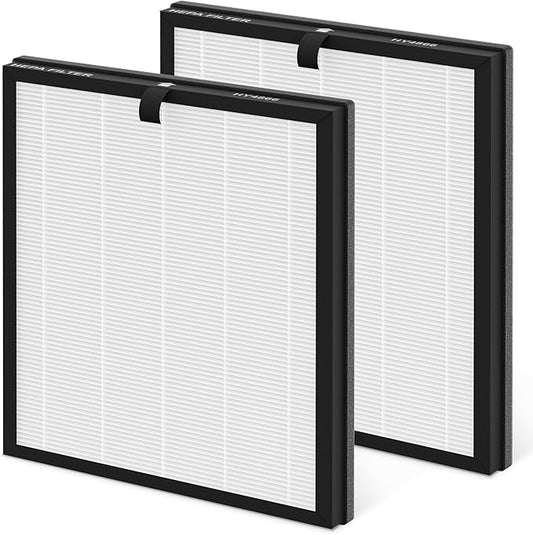 HY4866 Premium Replacement Filter Compatible with Morento HY4866, HEAPETS P358, Westhey HY4866 and YIOU M1 Air Cleaner Purifier, 2 Packs