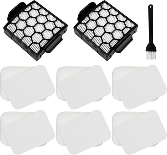 VIEWALL Filters Replacement for Shark Pet ZU102 ZU100 Pet Pro ZU60 ZU62 Swivel Pro ZU51 NV151 NV150 CU50WM NV181 Pet Plus NV251 NV255 Navigator Upright Vacuum, Part 1238FT60 1239FT60