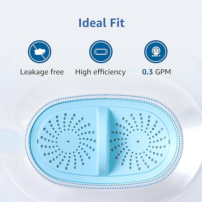 Alkaline Filters Replacement for All Waterdrop® Pitcher and Dispenser Filtration System, Fits Waterdrop® WD-PF-AL, Reduces PFOA/PFOS, Chlorine, Last Up to 100 Gallons (Pack of 3), Maxblue