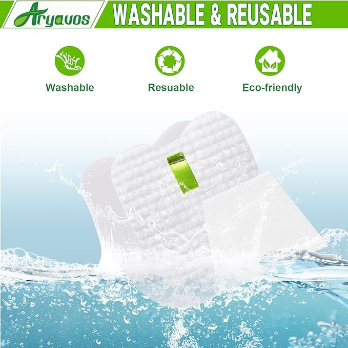 HV322 Filter Replacement for Shark Rocket Vacuum Rocket Pro HV322 HV345 HV320 HV321 UV330 UV480 UV422 ZS350 ZS351 ZS352, Part # XPMFK320 & 1084FTV320, 6 Foam & Felt Filters