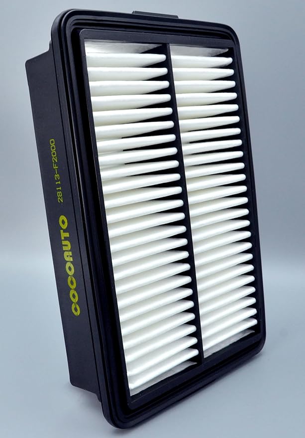 Cabin Engine Air Filter Kit for Elantra (2017-2020), Forte (2020-2024), Elantra GT (2018-2020), Replace OE 97133F2000 28113F2000