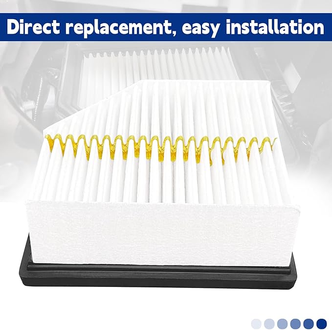 Engine Air Filter Replace 16546-6RA0A Compatible with 2021 2022 2023 Nissan Rogue 2.5L Air Filter