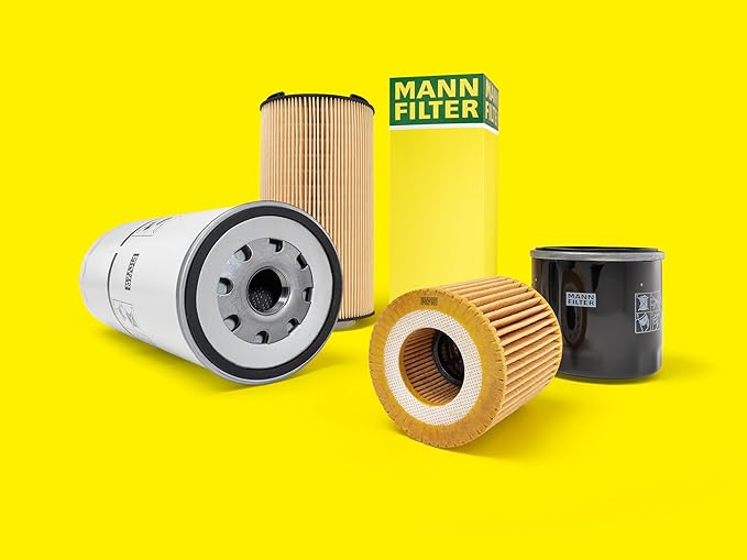Mann Filter HU 8008 z Cartridge Oil Filter Replacement Compatible With Land Rover Defender 110, Defender 130, Defender 90, Range Rover, Range Rover Sport, JAGUAR F-Pace, F-Type