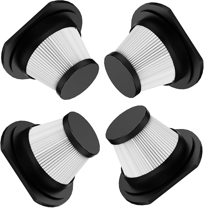Minthouz 4 Pack HEPA Filters Replacement for MT-L014 Handheld Cordless Vacuum Cleaner