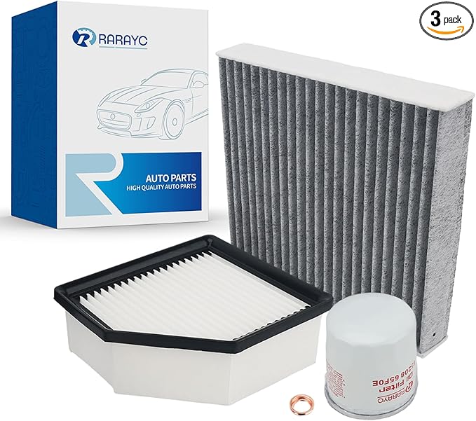 Air/Oil/Cabin Filter kit Replacement for Nissan Rogue 2021-2025 Replaces16546-6RA0A,27277-6RC0A,27277-6CA0A