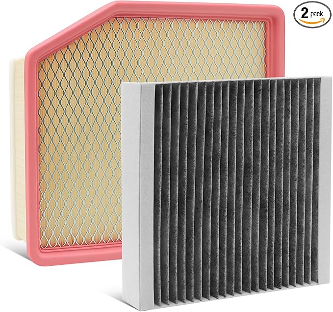 Comb Engine Cabin Air Filter for Chevrolet Suburban 2025 2024 2023 2022 2021
