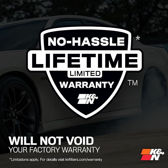 K&N Cold Air Intake System: High-Flow Air Filter, Increase Performance & Acceleration: Compatible with 2020-2024 Hyundai/Kia: Sonata, K5, 69-5326TC