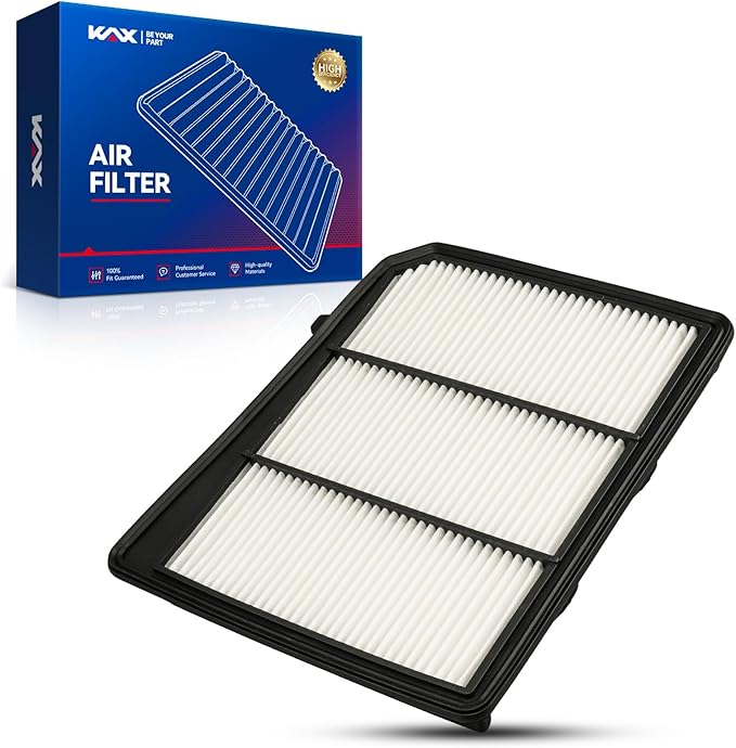 KAX Engine Air Filter, CA12168 Replacement for Nissan TITAN 2017 2018 2019 2020 2021 2022 2023 2024, Advanced Air Filter Media, Increased Acceleration