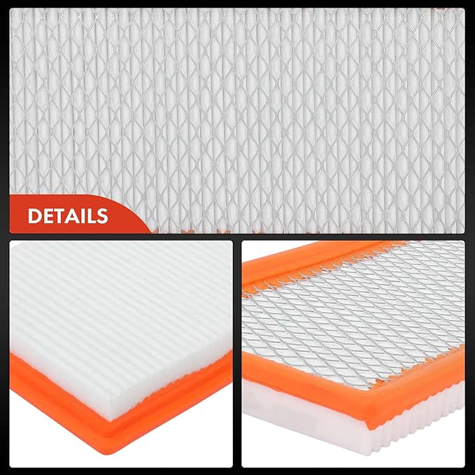 A-Premium Engine Air Filter Compatible with Dodge Caliber & Jeep Compass, Patriot, 2007-2010, Flexible Panel, Replace# 4891694AA
