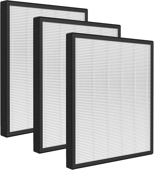 LV-PUR131 Replacement Filter Compatible with LEVOIT LV-PUR131 and LV-PUR131S Air Purifiers, Part Number LV-PUR131-RF, 3×Filters