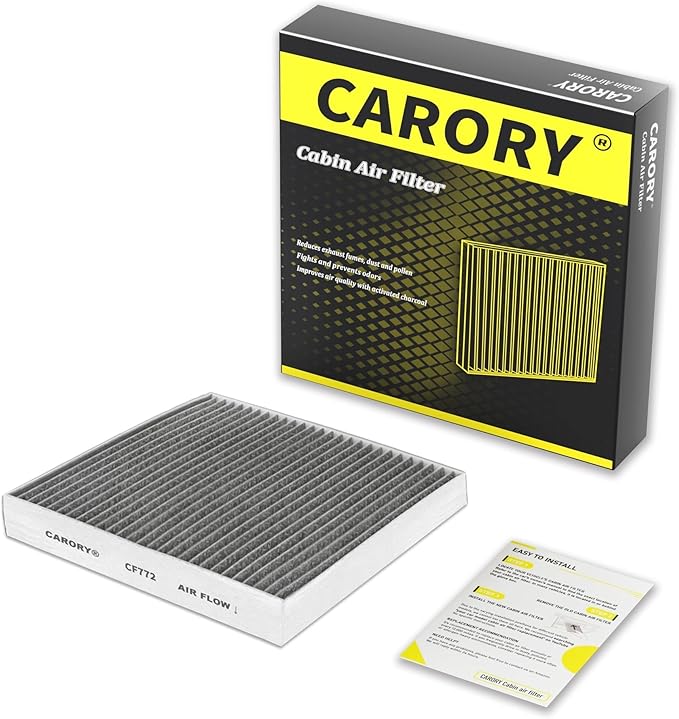 Cabin Air Filter w/Activated Carbon for Ford Bronco Sport 2021–2024, Escape 2020–2025, Explorer 2020–2025, Mustang Mach-E 2021–2024, Lincoln Aviator 2020–2024, Corsair 2020–2025, and More