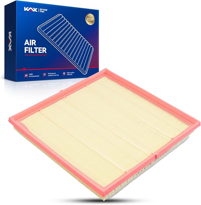 KAX Engine Air Filter, CA10867 Replacement for Cadillac SRX 2010 2011-2016, Saab 9-4X 2011, Advanced Air Filter Media, Increased Acceleration