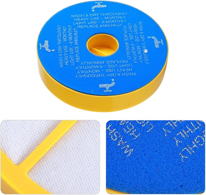 Watris Veiyi Pre Motor Filter Replacement, Washable Pre Motor Vacuum Cleaner Filter for DC05 DC08 DC08T DC14 DC15 (2 Pack)