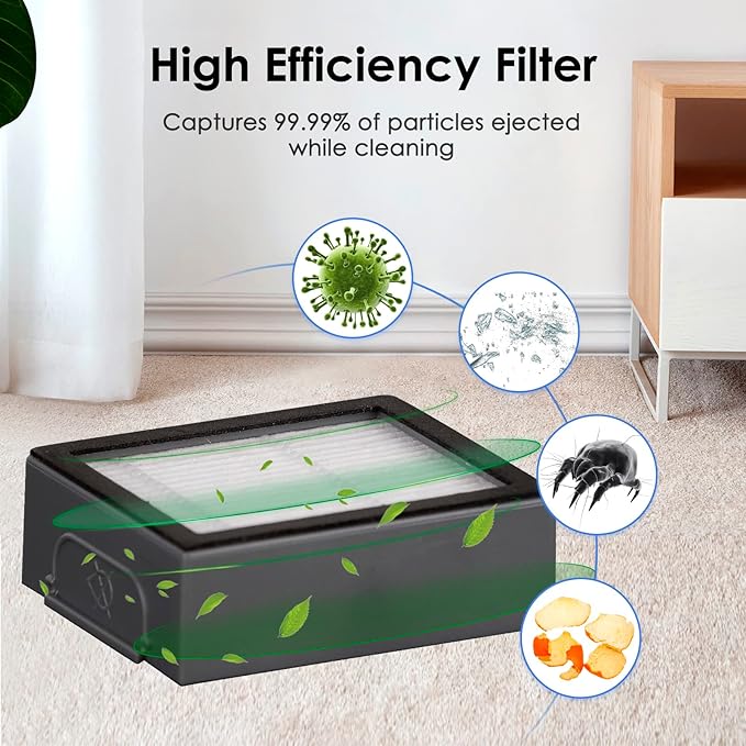 (14 Pack) j9+ j7+ HEPA Filter for iRobot Roomba j7+, j9+, Combo i5+ Combo j5+ Roomba i7 i7+ j7 Plus i3 i3+ i2 i2+ i1 i1+ i4 i6 i6+ i8 i8+ E6 E7 E I & J Series Filters Kit (NOT FOR Combo j7+ j9+ 10 Max