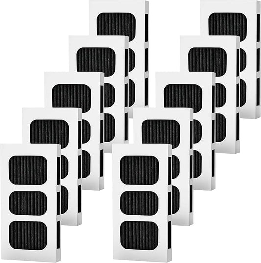 10 Pack Refrigerator Air Filter Replacement for PAULTRA2, Compatible with Frigidaire Pureair Ultra 2, Pure Air Ultra 2, Pureair Ultra ii, and Electrolux 242047805, 5303918847, EAP12364179