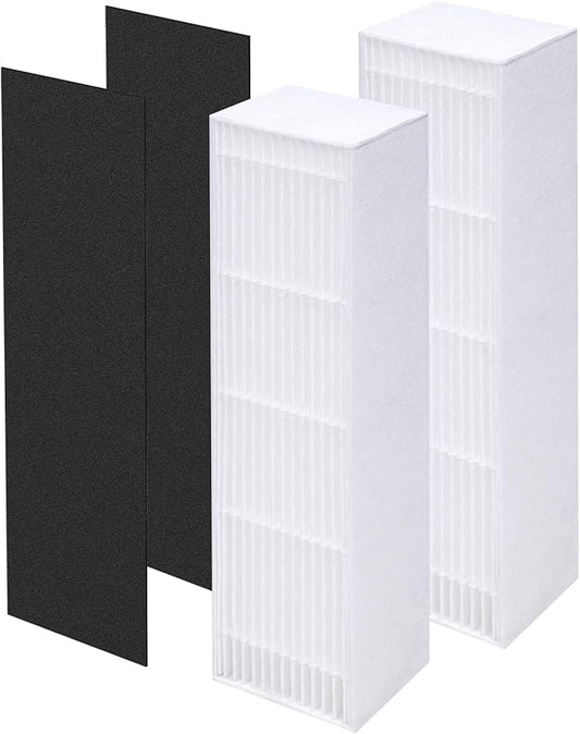2-Pack HFD-010/HFD-110 Replacement Filter Compatible with Honey-Well HFD-010 and HFD-110 Purifiers