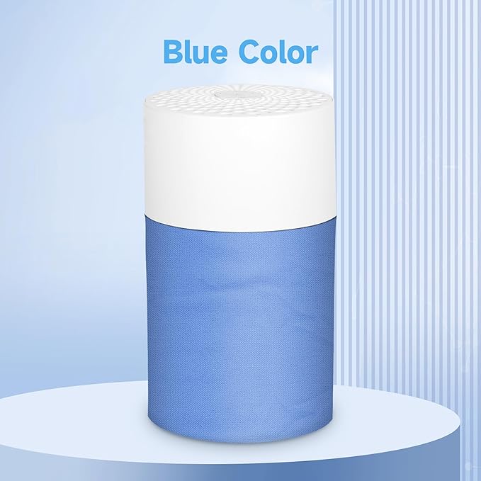 2 Packs 511 Mixed Carbon Replacement filter Compatible with Blueair Blue Pure 511 Air Purifi-er with 2pcs Washable Cloth Cover Pre-filters
