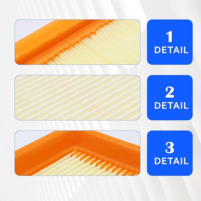 CA11305 Engine Air Filter Compatible with BMW F30 F32 228i, 228i xDrive, 320i, 320i xDrive, 328d, 328d xDrive, 328i, 328i xDrive, 428i, 428i xDrive, 2012 2013 2014 2015 2016 2017 2018