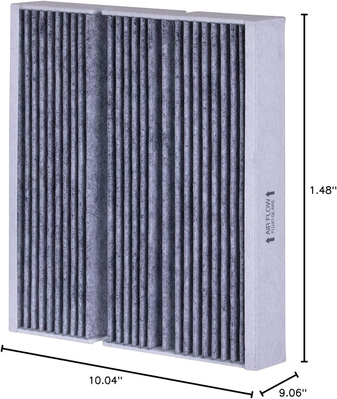PG Cabin Air Filter PC99555C | Fits 2020-2025 Mercedes-Benz GLB250, 2021-2025 GLA250, 2020-2025 CLA250, 2022-2025 EQB 300, 2023-2025 EQB 250+, 2020-2025 CLA35 AMG, 2021-2025 GLB35 AMG