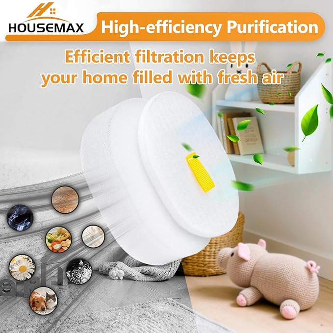 3 Pack IP3251 Filter Replacement Compatible with Shark IP3251, IP3251C, IP3252, IP3124, IP3251EUT Cordless PowerDetect Clean & Empty Stick Vacuum