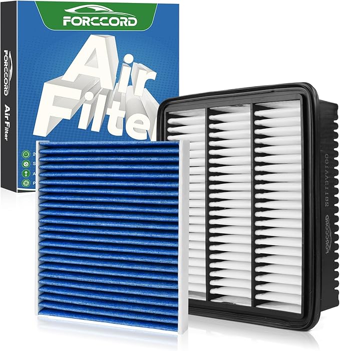 Cabin & Engine Air Filter Fit for Hyundai Elantra 2021-2026 (1.6L/2.0L Gas), Kona 2025-2026 (1.6L Gas), Kona 2024-2026 (2.0L Gas) Air Filter Replace#97133L1000 28113AA100 (Not for Hybrid!)