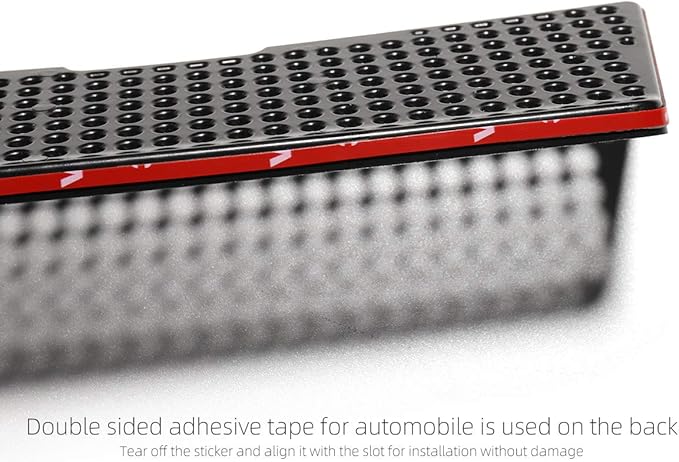 Model 3 Air Intake Filter Grille Cover Air Flow Vent Protection Frame Cover Anti-blocking Air Inlet Grill Cover for 2021 2022 2023 2024 2025 Tesla Model 3 Accessories