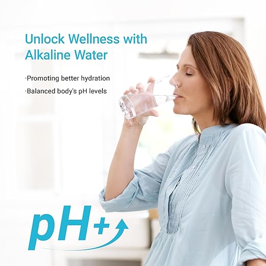 Alkaline Filters Replacement for All Waterdrop Pitcher Filtration System, Fits Waterdrop WD-PF-AL, Reduces PFOA/PFOS, Chlorine, Last Up to 100 Gallons,1 Pack, AQUA CREST