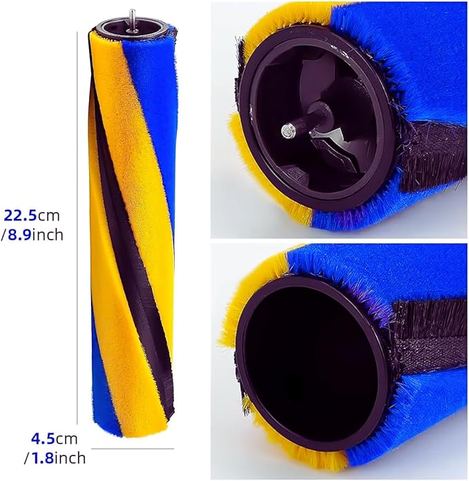 Premium Laser Slim Fluffy Brush Bar Replacement for Dyson Laser Slim Fluffy Cleaner Head & Fluffy Optic Cleaner Head, Fits Dyson V12 Series, V15 Series, V15 Detect, Outsize, Gen5detect, Part 971634-01