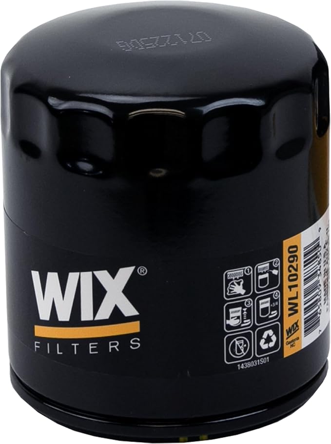 WIX WL10290 Oil Filter Replacement, Built for Synthetic and High Mileage Oil - Compatible With Various GM (13-19)