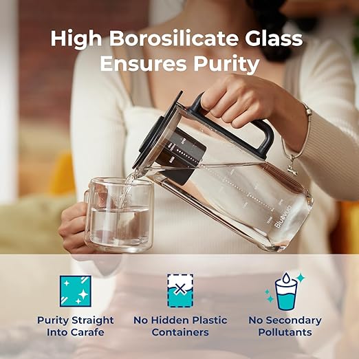Bluevua Reverse Osmosis System RO100ROPOT-Lite Replacement Carafe