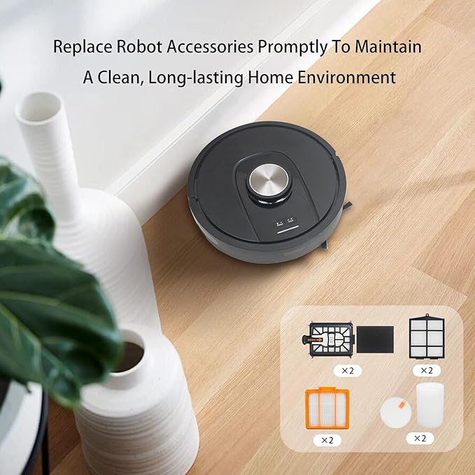 Replacement Filter Compatible with Shark UR2360S UR2360 UR2360EEUS Ultra Robot Vacuum (12 PACK)